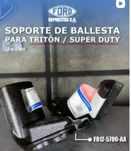 SOPORTE DE BALLESTA TRITON / SUPER DUTY