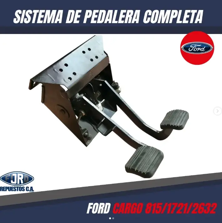 PEDAL DE FRENO Y EMBRAGUE FORD CARGO (TODOS) CON INTERRUPTORES