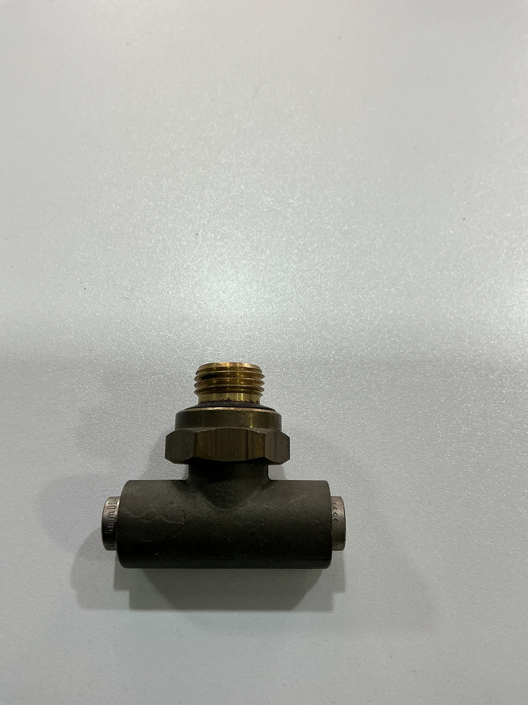 CONEXION DE BRONCE GRANDE TIPO T 6MM