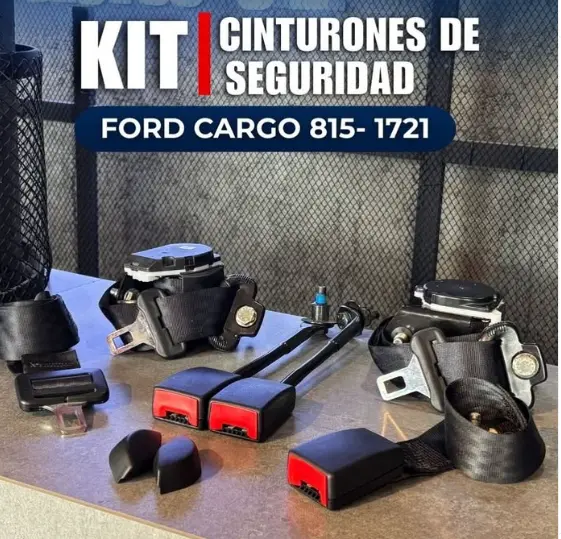 KIT DE CINTURONES SE SEGURIDAD FORD CARGO ORIGINALES FORD