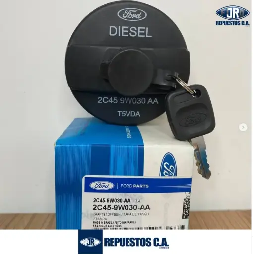 [2C45-9W030-AA] TAPA DE COMBUSTIBLE CARGO 815/1721/2632/4432 ORIG FORD