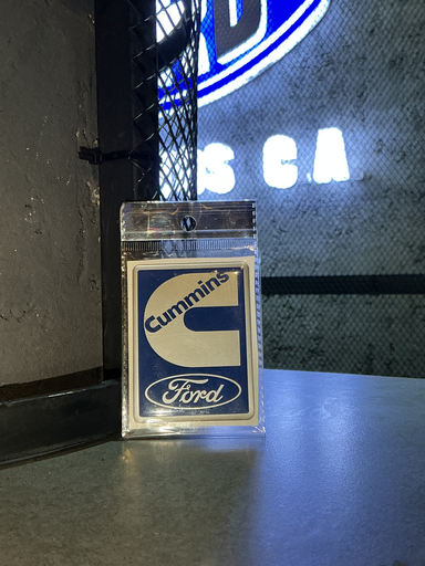 [2C45-E254W02-BA/AZU] CALCOMANIA CUMMINS DE PUERTA (AZUL) C/TODOS