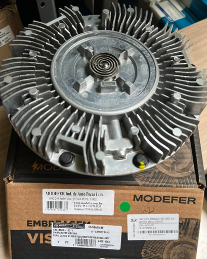 [6C45-8A616-BB] FANCLUCH DE EMBRAGUE FORD CARGO 2632-4432 ORIG BRASIL MODEFER